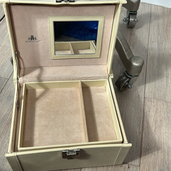 Rowallan Real Leather Vintabe Jewely Box - Picture 9 of 16